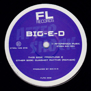 Frontline 2 by Big-E-D - 12", UK. 2004. Electronic/Grime Very Good Plus (VG+) Near Mint (NM or M-) vinyl Nottingham.