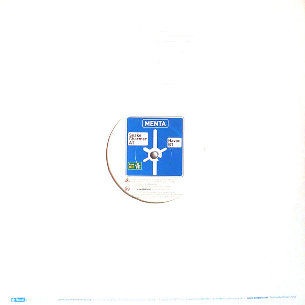 Snake Charmer / Havoc by Menta - 12", UK. 2002. Electronic/UK Garage, Grime Very Good (VG) Very Good (VG) - vinyl For Sale in Nottingham. - 3