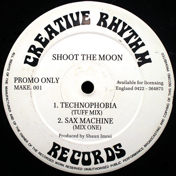 Tin Soldier by Shoot The Moon - 12", Promo, UK. 1991. Electronic/Breakbeat, House, Hardcore Very Good Plus (VG+) Generic - vinyl For Sale in Nottingham. - 2
