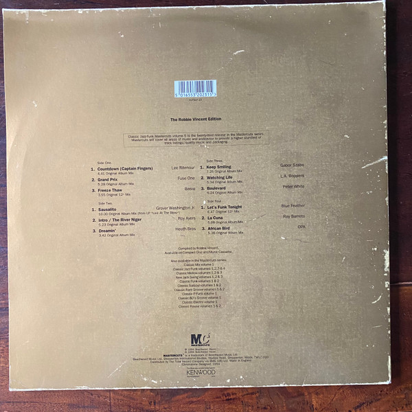 Classic Jazz-Funk Mastercuts Volume 5