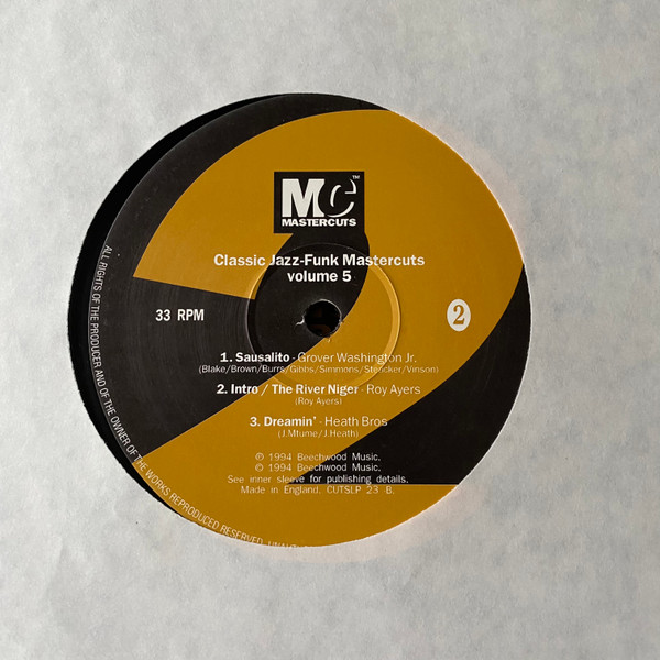 Classic Jazz-Funk Mastercuts Volume 5
