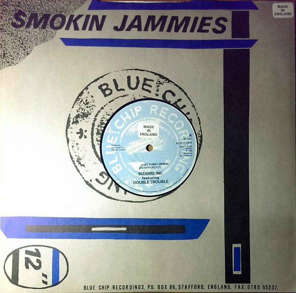 Time To Get Funky (Remix) by Bizarre Inc - 12", Single, UK. 1989. Electronic/Techno Very Good Plus (VG+) Near Mint (NM or M-) vinyl Nottingham.