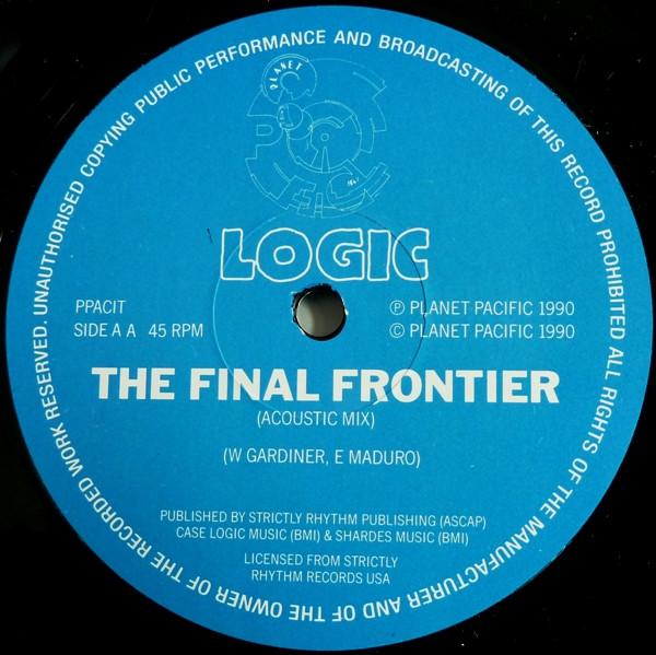 The Warning by Logic - 12", UK. 1990. Electronic/Deep House Very Good Plus (VG+) Very Good Plus (VG+) - vinyl For Sale in Nottingham. - 4