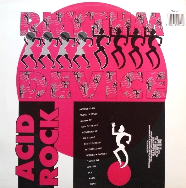 Acid Rock by Rhythm Device - 12", Single, UK. 1990. Electronic/Hard Beat, New Beat Very Good Plus (VG+) Very Good Plus (VG+) - vinyl For Sale in Nottingham. - 2