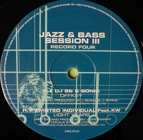 Jazz & Bass Session III by DJ SS - 5x12", Comp, UK. 2000. Electronic/Drum n Bass Mint (M) Very Good Plus (VG+) - vinyl For Sale in Nottingham. - 6
