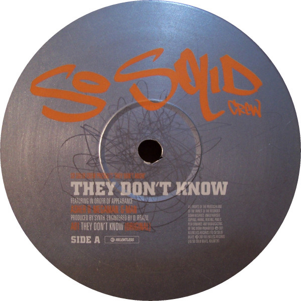 They Don't Know