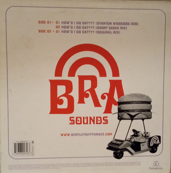 How'd I Do Dat??? by Bentley Rhythm Ace - 12", Single, UK. 2000. Electronic/Breaks, Big Beat Very Good Plus (VG+) Very Good Plus (VG+) - vinyl For Sale in Nottingham. - 2