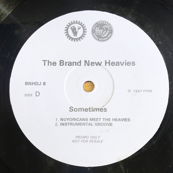 Sometimes (The MAW Remixes) by The Brand New Heavies - 2x12", Promo, UK. 1997. Electronic/House Near Mint (NM or M-) Very Good Plus (VG+) - vinyl For Sale in Nottingham. - 5