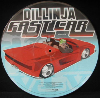 Fast Car / Generation X (Remix) by Dillinja / Lemon D - 12", Ltd, Pic, UK. 2003. Electronic/Drum n Bass Near Mint (NM or M-) Near Mint (NM or M-) vinyl Nottingham.