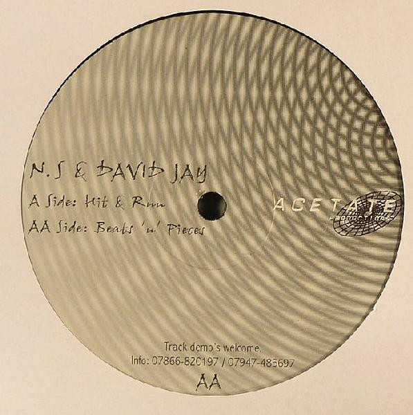 Hit & Run by N.S* & David Jay (3) - 12", UK. 2001. Electronic/UK Garage Very Good Plus (VG+) Generic vinyl Nottingham.