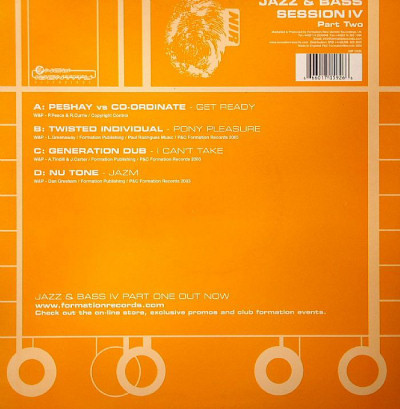 Jazz & Bass Session IV Part Two by DJSS* - 2x12", UK. 2003. Electronic/Drum n Bass Mint (M) Mint (M) - vinyl For Sale in Nottingham. - 2