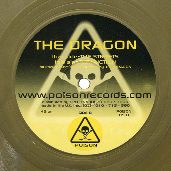 The Streets / Extinction by The Dragon - 12", Gol, UK. 2001. Electronic/Drum n Bass Very Good Plus (VG+) Very Good (VG) vinyl Nottingham.