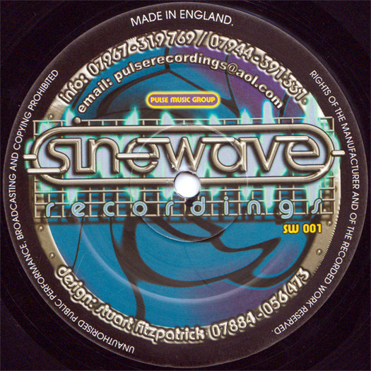 The Dubwise E.P. by Dubwise (4) - 12", EP, UK. 2001. Electronic/Breakbeat Very Good (VG) Generic - vinyl For Sale in Nottingham. - 2