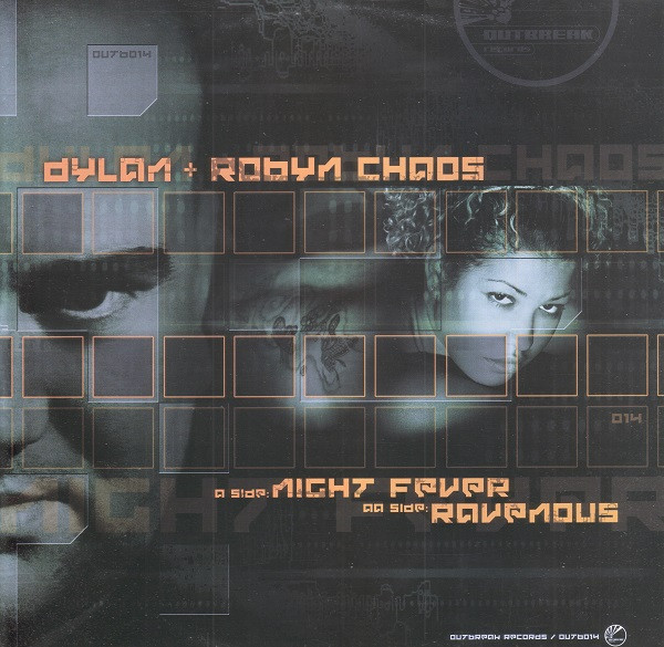 Night Fever / Ravenous by Dylan + Robyn Chaos - 12", UK. 2002. Electronic/Drum n Bass Near Mint (NM or M-) Very Good Plus (VG+) vinyl Nottingham.