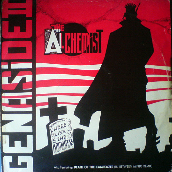 The Alchemist / Death Of The Kamikazee by Genaside II - 12", UK. 1990. Electronic/Breakbeat, Techno Very Good (VG) Very Good (VG) vinyl Nottingham.