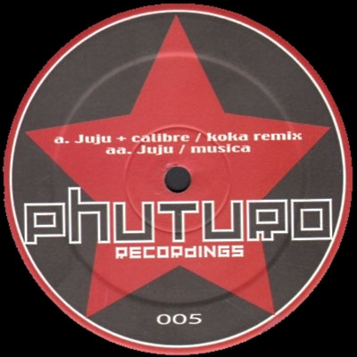 Koka (Remix) / Musica by Juju + Calibre / Juju - 12", US. 2002. Electronic/Drum n Bass Good Plus (G+) Generic vinyl Nottingham.