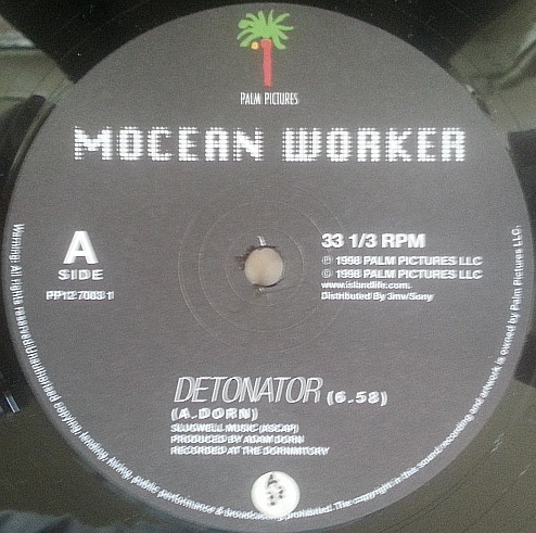 Detonator by Mocean Worker - 12", US. 1998. Electronic/Drum n Bass Very Good (VG) Very Good (VG) vinyl Nottingham.