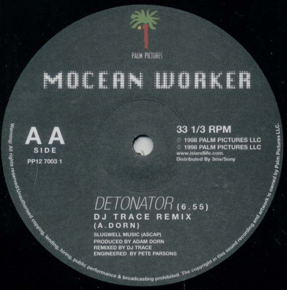 Detonator by Mocean Worker - 12", US. 1998. Electronic/Drum n Bass Very Good (VG) Very Good (VG) - vinyl For Sale in Nottingham. - 2