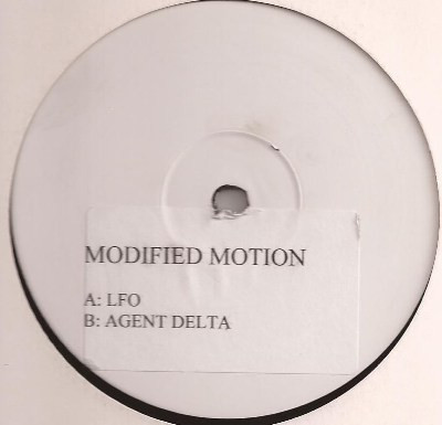 LFO / Agent Delta by Modified Motion - 12", Promo, W/Lbl, UK. 2003. Electronic/Drum n Bass Near Mint (NM or M-) Generic vinyl Nottingham.