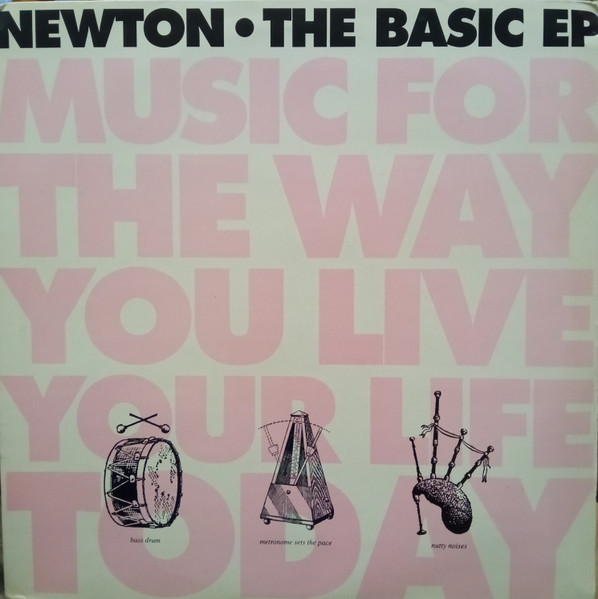 The Basic EP by Newton - 12", EP, UK. 1992. Electronic/Breakbeat, Hardcore Very Good (VG) Very Good (VG) vinyl Nottingham.