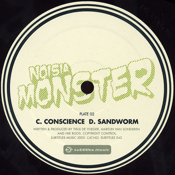 Monster by Noisia - 2x12", EP, UK. 2005. Electronic/Drum n Bass Near Mint (NM or M-) Very Good Plus (VG+) - vinyl For Sale in Nottingham. - 6