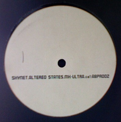 MK Ultra / Altered States by Skynet - 12", Promo, UK. 1997. Electronic/Drum n Bass Very Good Plus (VG+) Generic - vinyl For Sale in Nottingham. - 2