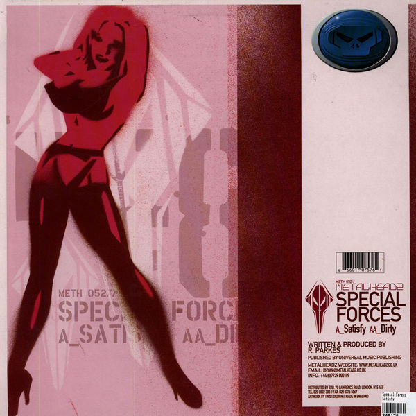 Satisfy / Dirty by Special Forces - 12", UK. 2003. Electronic/Drum n Bass Near Mint (NM or M-) Near Mint (NM or M-) - vinyl For Sale in Nottingham. - 2