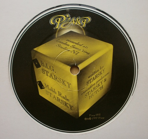 B.I.G. / Mob Rule by Starsky - 12", UK. 1997. Electronic/Drum n Bass Very Good Plus (VG+) Very Good Plus (VG+) vinyl Nottingham.