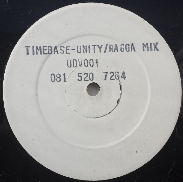 Unity by Timebase - 12", S/Sided, W/Lbl, UK. 1992. Electronic/Breakbeat, Hardcore Very Good Plus (VG+) Generic vinyl Nottingham.