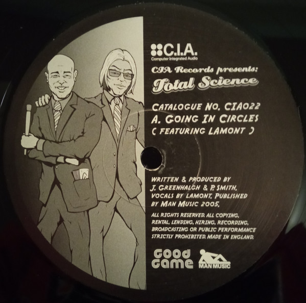 Going In Circles  / My Selector by Total Science - 12", UK. 2005. Electronic/Drum n Bass Very Good (VG) Very Good (VG) - vinyl For Sale in Nottingham. - 2