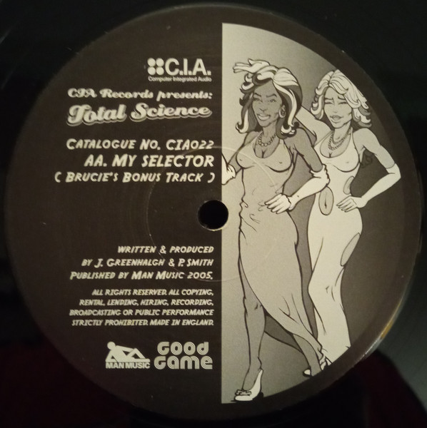 Going In Circles  / My Selector by Total Science - 12", UK. 2005. Electronic/Drum n Bass Very Good (VG) Very Good (VG) - vinyl For Sale in Nottingham. - 3