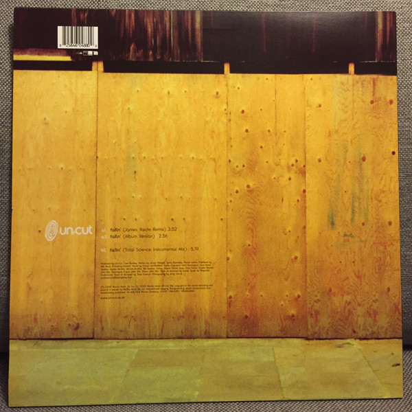 Fallin' by Un-cut - 12", UK. 2003. Electronic/Breakbeat, Drum n Bass, Jazzdance Very Good Plus (VG+) Very Good Plus (VG+) - vinyl For Sale in Nottingham. - 4