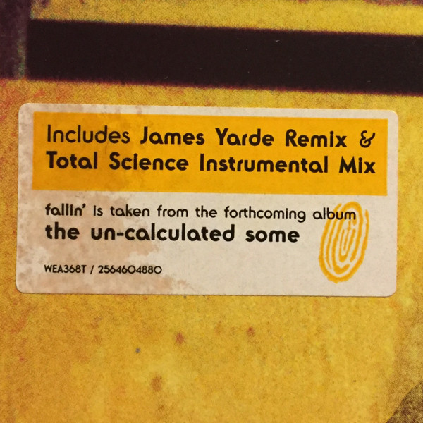 Fallin' by Un-cut - 12", UK. 2003. Electronic/Breakbeat, Drum n Bass, Jazzdance Very Good Plus (VG+) Very Good Plus (VG+) - vinyl For Sale in Nottingham. - 5