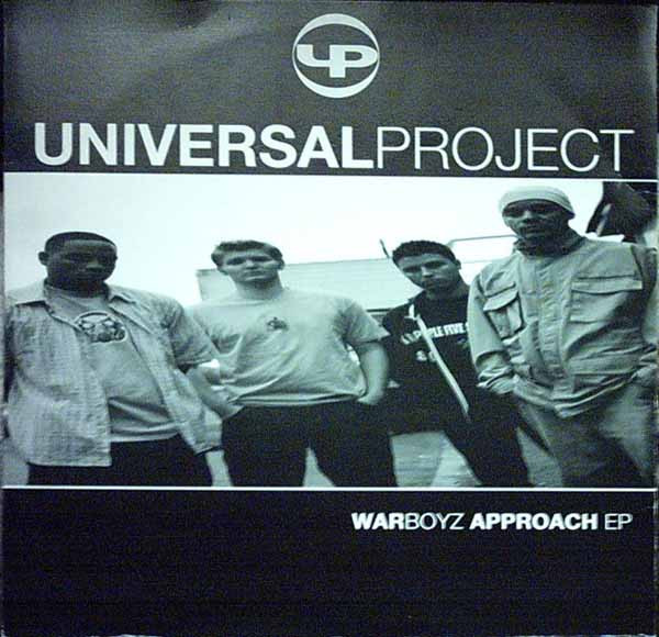 Warboyz Approach EP by Universal Project - 2x12", EP, UK. 2002. Electronic/Drum n Bass Very Good (VG) Good Plus (G+) vinyl Nottingham.