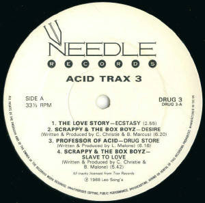 Acid Trax Volume 3 by Various - 2xLP, Comp, UK. 1988. Electronic/Acid House Very Good (VG) Very Good Plus (VG+) - vinyl For Sale in Nottingham. - 2