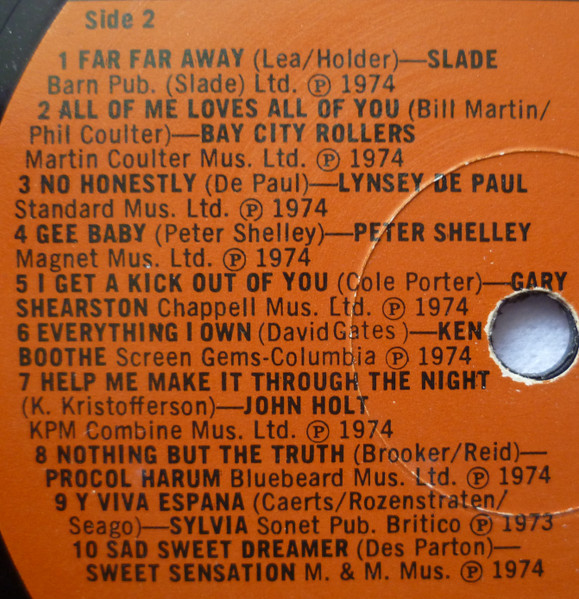 Get Dancin' by Various - LP, Comp, Ltd, UK & Ireland. 1975. Rock, Reggae, Funk / Soul/Pop Rock, Disco Near Mint (NM or M-) Very Good Plus (VG+) - vinyl For Sale in Nottingham. - 6