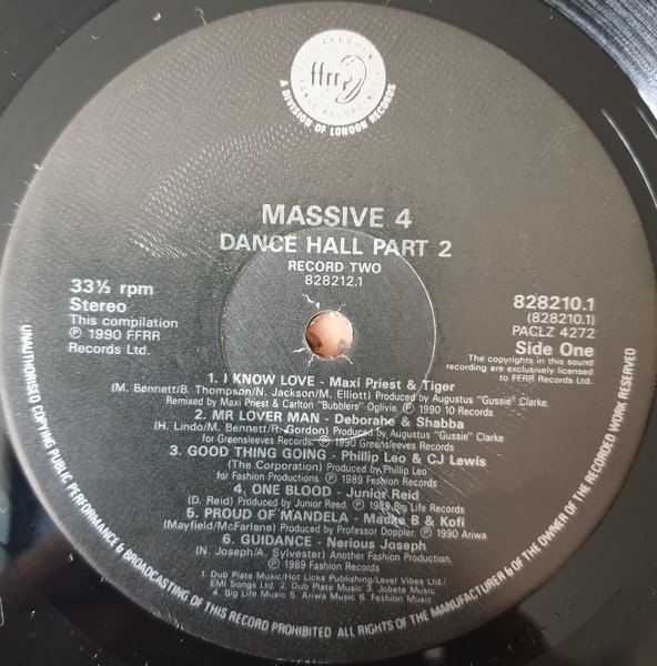 Massive 4 (Double Album Of Reggae Hits)