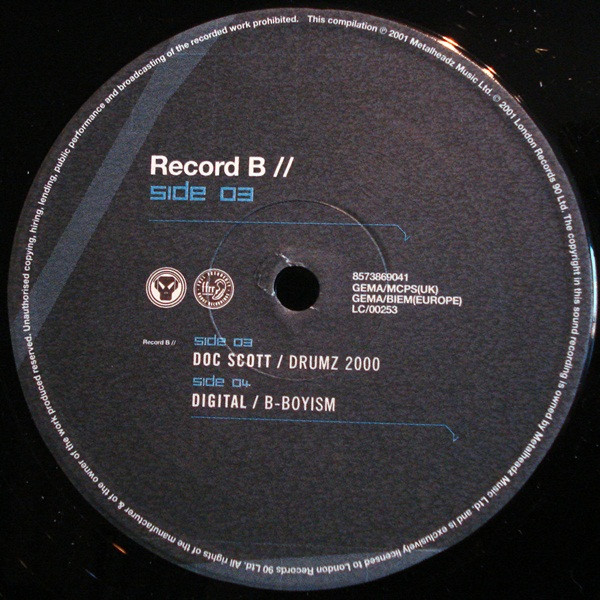 Metalheadz Presents Platinum Breakz 03 by Various - 4x12", Comp, Europe. 2001. Electronic/Drum n Bass Near Mint (NM or M-) Near Mint (NM or M-) - vinyl For Sale in Nottingham. - 4