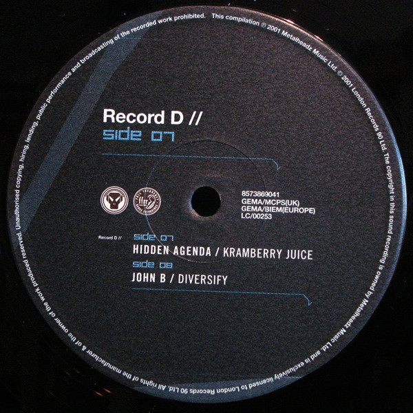 Metalheadz Presents Platinum Breakz 03 by Various - 4x12", Comp, Europe. 2001. Electronic/Drum n Bass Near Mint (NM or M-) Near Mint (NM or M-) - vinyl For Sale in Nottingham. - 8
