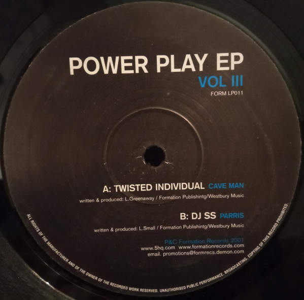 Power Play EP Volume III by Various - 3x12", UK. 2001. Electronic/Drum n Bass Mint (M) Very Good (VG) - vinyl For Sale in Nottingham. - 3