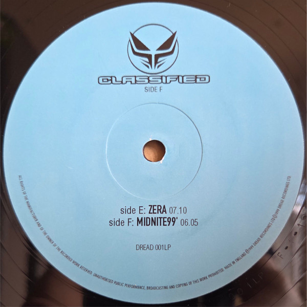 Classified by Ray Keith - 5x12", Album, Ltd, UK. 1999. Electronic/Drum n Bass Very Good Plus (VG+) Generic - vinyl For Sale in Nottingham. - 5