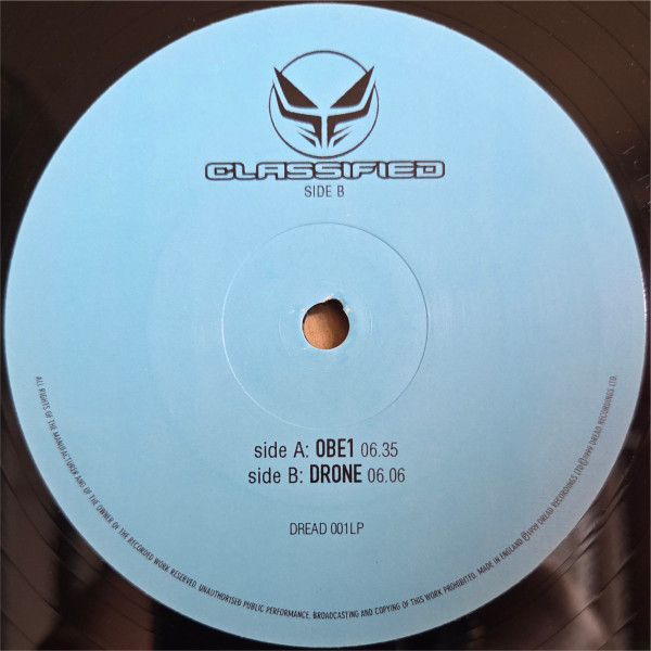 Classified by Ray Keith - 5x12", Album, Ltd, UK. 1999. Electronic/Drum n Bass Very Good Plus (VG+) Generic - vinyl For Sale in Nottingham. - 3