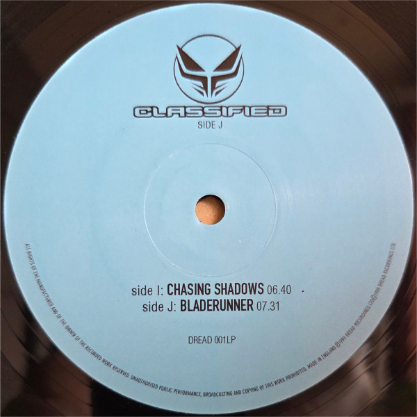 Classified by Ray Keith - 5x12", Album, Ltd, UK. 1999. Electronic/Drum n Bass Very Good Plus (VG+) Generic - vinyl For Sale in Nottingham. - 7