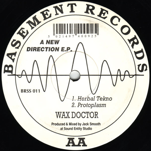 A New Direction E.P. by Wax Doctor - 12", EP, UK. 1992. Electronic/Breakbeat, Hardcore, Techno Very Good (VG) Generic - vinyl For Sale in Nottingham. - 2