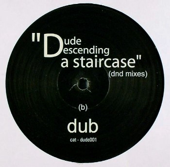 Dude Descending A Staircase (dnd Mixes) by Apollo 440 - 12", UK. 2003. Electronic/UK Garage Very Good Plus (VG+) Near Mint (NM or M-) - vinyl For Sale in Nottingham. - 2
