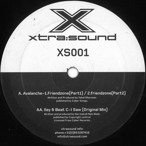 Friendzone / I Saw by Avalanche / Ilay & Beat C - 12", Netherlands. 2003. Electronic/Trance, Progressive Trance Mint (M) Mint (M) vinyl Nottingham.