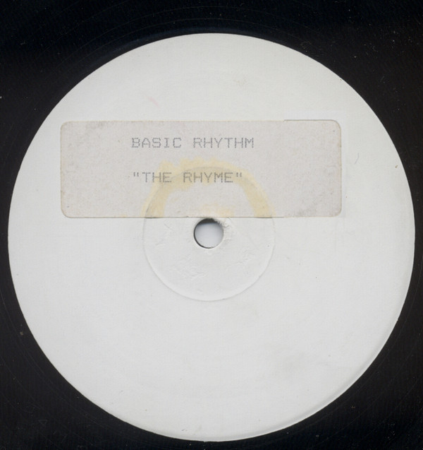 The Rhyme by Basic Rhythm - 12", W/Lbl, UK. 1991. Electronic/Breakbeat, Hardcore, Bleep Very Good Plus (VG+) Generic vinyl Nottingham.