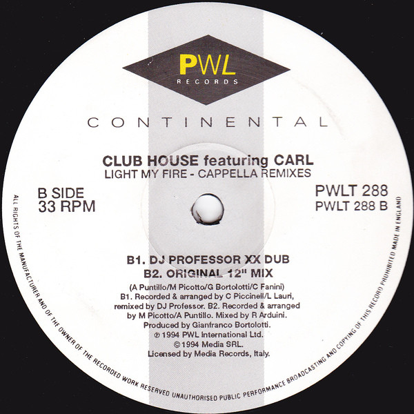 Light My Fire (The Cappella Remixes)