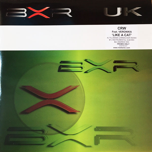 Like A Cat by CRW Feat. Veronika - 12", Promo, UK. 2002. Electronic/Trance Mint (M) Near Mint (NM or M-) vinyl Nottingham.