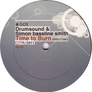 Time To Burn / Barcode by Drumsound & Simon Bassline Smith* - 12", Netherlands. 2004. Electronic/Drum n Bass Very Good (VG) Generic vinyl Nottingham.